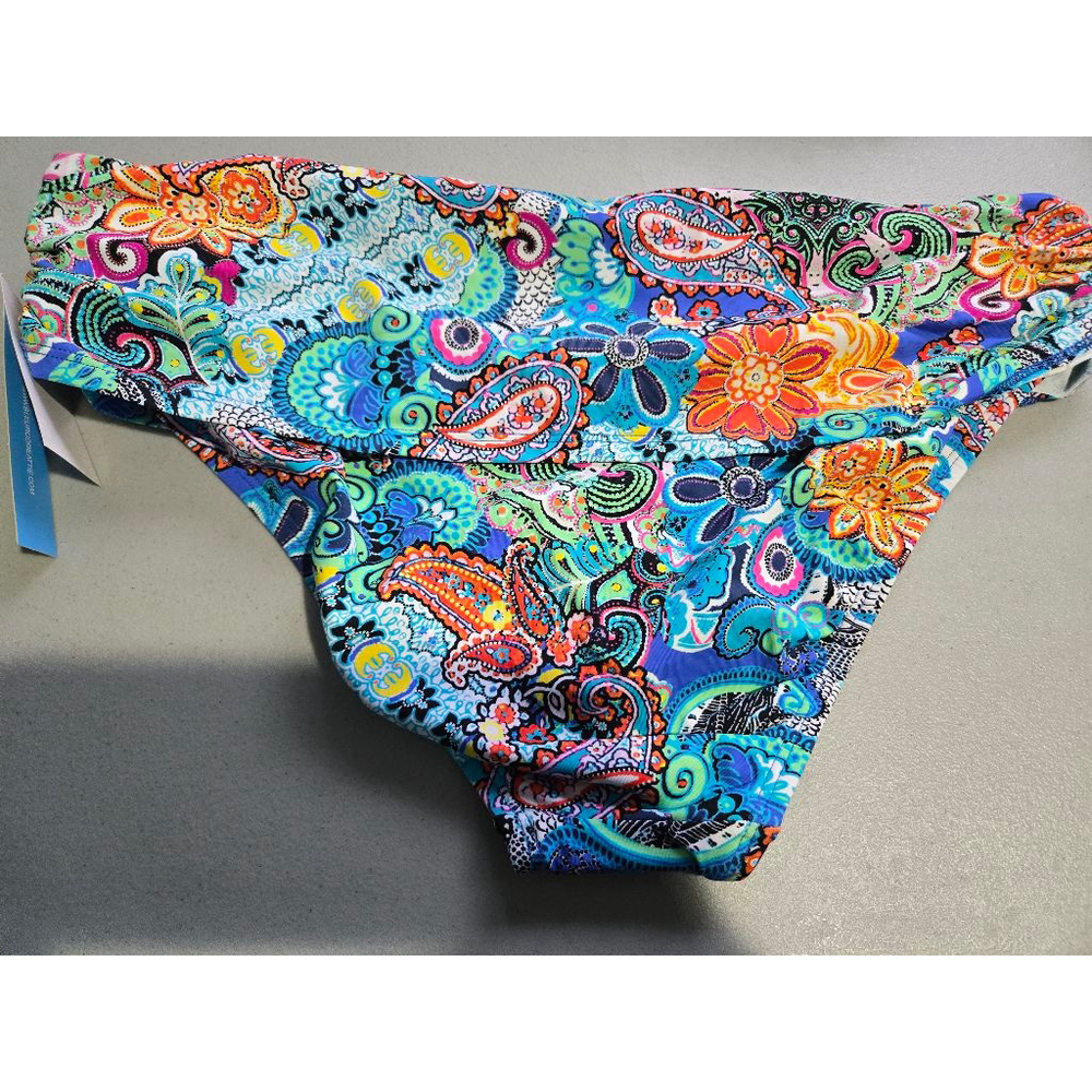 Women's Bleu Rod Beattie Swim Bottom Size 14 Blue Orange - Picture 7 of 8